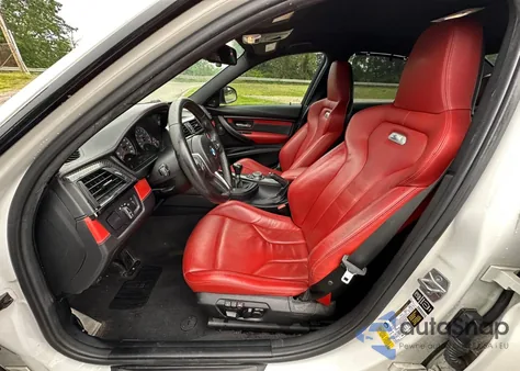 2015 BMW M3 z USA, uszkodzony, nr VIN WBS3C9C57FP803591